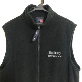 Ennoy  FLEECE VEST BLACK  L