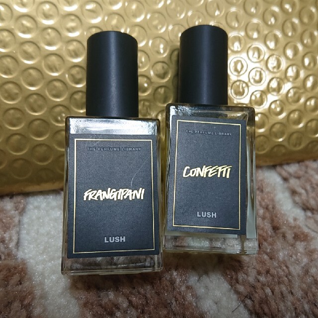LUSH(ラッシュ)のLUSH FRANGIPANI・CONFTTI セット  コスメ/美容の香水(香水(女性用))の商品写真