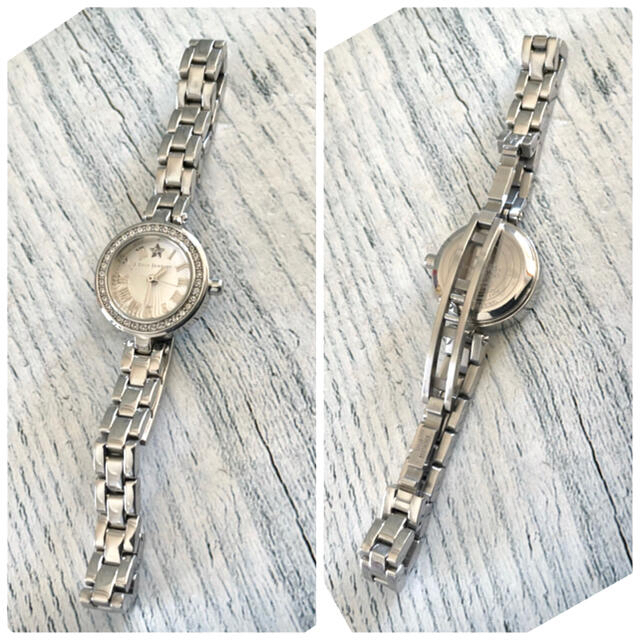 動作OK】STAR JEWELRY 腕時計 STAR ON TIME 動作OK】STAR JEWELRY 腕時計 STAR ON TIME