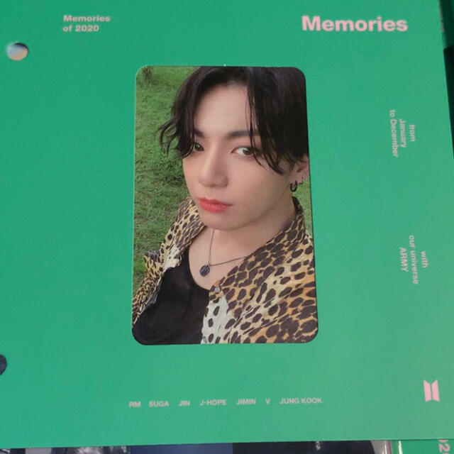 BTS memories 2020 Blu-ray ジョングク トレカ - K-POP/アジア