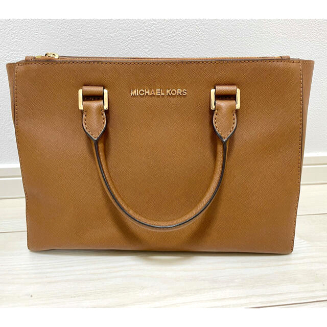 Michael Kors(マイケルコース)のマイケルコース　ハンドバッグ　ショルダーバッグ　美品！ レディースのバッグ(ハンドバッグ)の商品写真