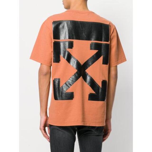 L■OFF-WHITE x CHAMPION新品本物■Tシャツ■メンズ