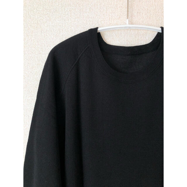 plage プラージュ raglan ニット ブラック