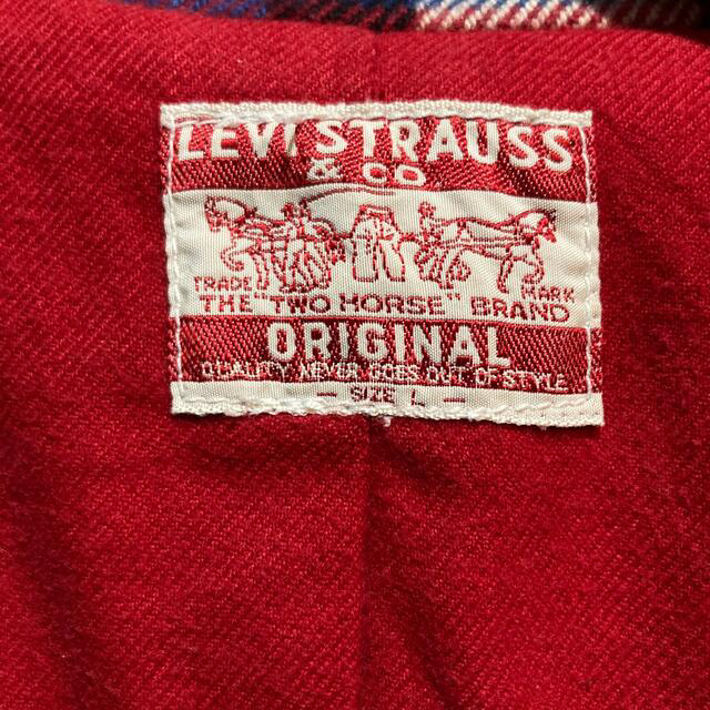 Levi's(リーバイス)のLEVIS リーバイス(L)RedTab Wool Check P- Coat メンズのジャケット/アウター(ブルゾン)の商品写真