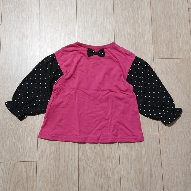 F.O.KIDS(エフオーキッズ)の七分袖シャツ【100】アプレレクール キッズ/ベビー/マタニティのキッズ服女の子用(90cm~)(Tシャツ/カットソー)の商品写真