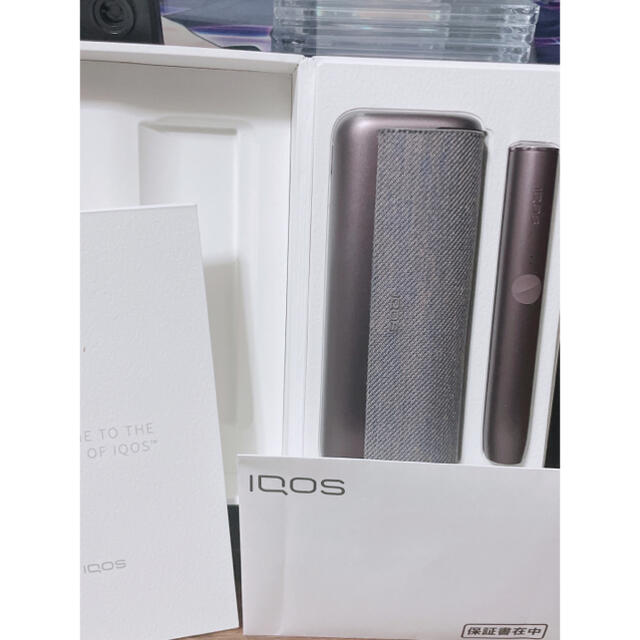 IQOS(アイコス)の【美品】iQOS イルマ プライム ブロンズトープ 本体 メンズのファッション小物(タバコグッズ)の商品写真