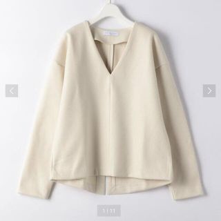 ユナイテッドアローズ(UNITED ARROWS)のUNITED ARROWS メルトン Vネック プルオーバー(カットソー(長袖/七分))