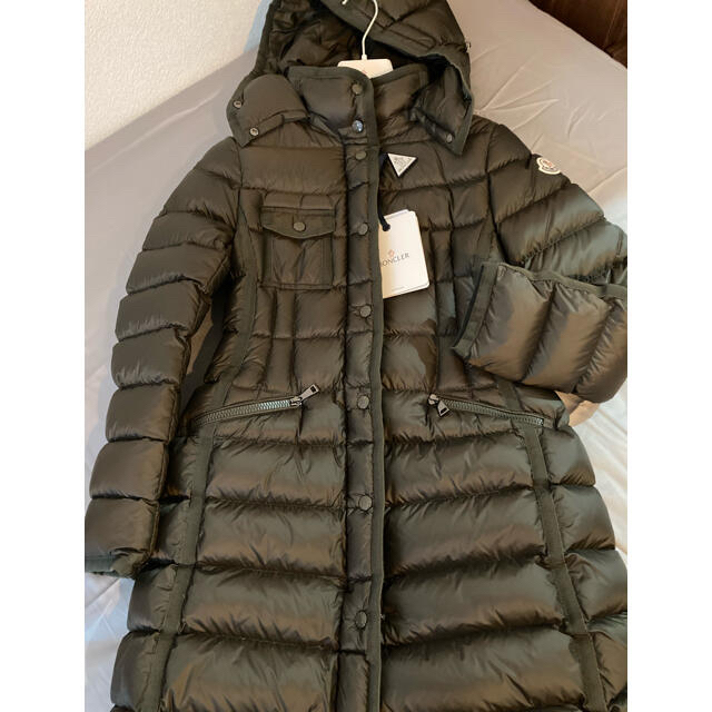 新品 エルミンヌ カーキ 0 モンクレール moncler hermine