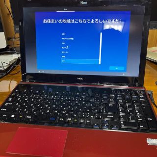 エヌイーシー(NEC)の最終セールNEC LaVie LS700/S メモリSSD新品増設　(ノートPC)