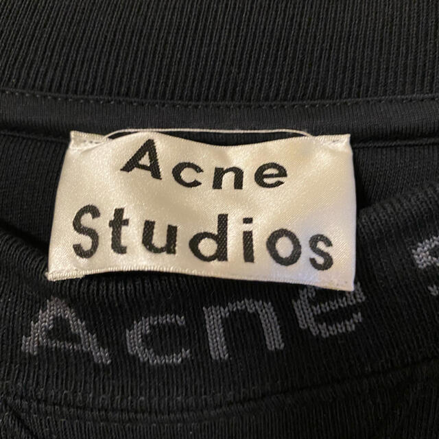 ACNE(アクネ)の【Acne studios】flogho モックネック スウェット ブラック　L メンズのトップス(スウェット)の商品写真