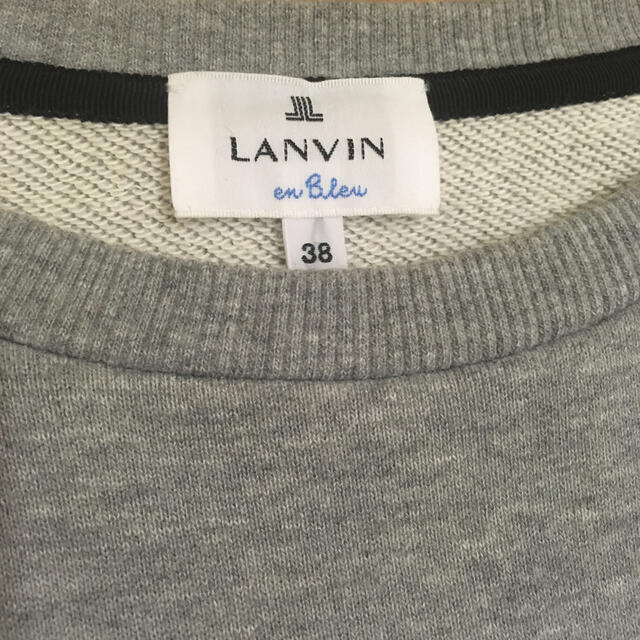 LANVIN en Bleu(ランバンオンブルー)のランバンオンブルー  トレーナー レディースのトップス(トレーナー/スウェット)の商品写真