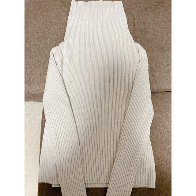 RIM.ARK Back shoulder rib knit レディースのトップス(ニット/セーター)の商品写真