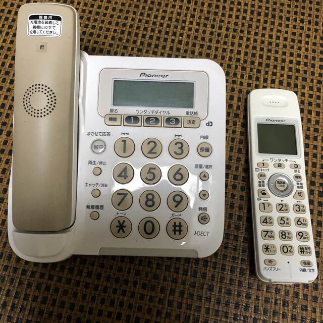 Pioneer電話 スマホ/家電/カメラの生活家電(その他)の商品写真