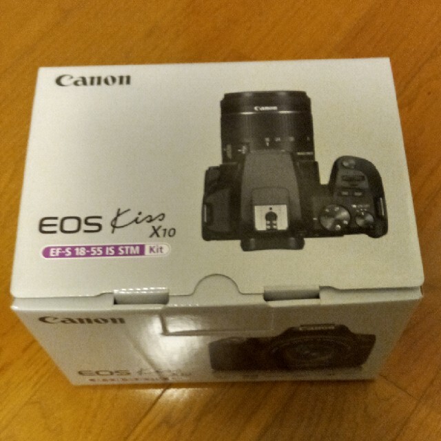 EOS kiss x10　シルバー　レンズキットシャープ