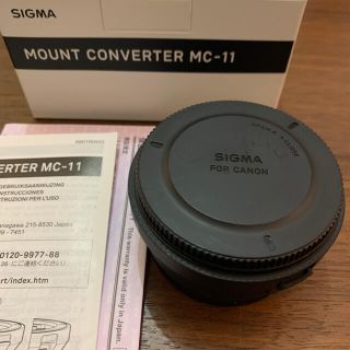 ソニー(SONY)のSigma MC-11 マウントアダプターシグマCanon EF→SONY E (その他)