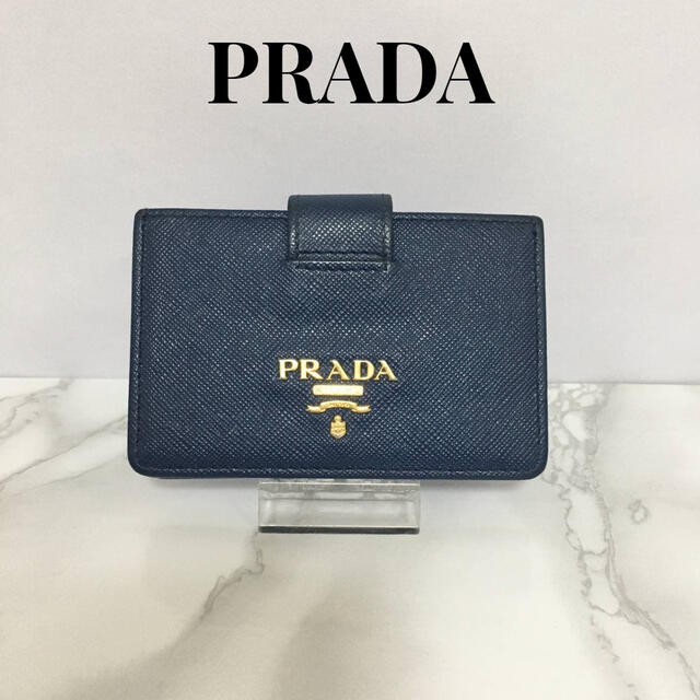 プラダ サフィアーノ カードケース 名刺入れ レザー レディース PRADA 【1-0098374】