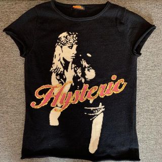 ヒステリックグラマー(HYSTERIC GLAMOUR)のヒステリックグラマー　半袖ニット(ニット/セーター)