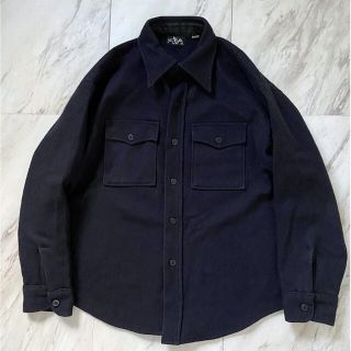 マルタンマルジェラ(Maison Martin Margiela)の"17 1/2サイズ" オーバーサイズ 70s us.navy CPOシャツ(ミリタリージャケット)