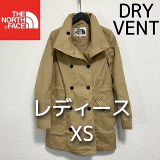 ザノースフェイス(THE NORTH FACE)の美品!希少 THE NORTH FACE トレンチコート レディースXS 撥水(トレンチコート)