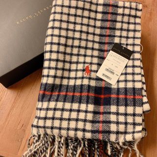 ラルフローレン(Ralph Lauren)のラルフローレン HOME ストール【新品未使用】(ストール/パシュミナ)