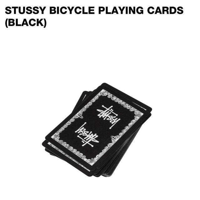 STUSSY - STUSSY BICYCLE PLAYING CARDS トランプの通販 by STUSSY - STUSSY BICYCLE PLAYING CARDS トランプの通販 by