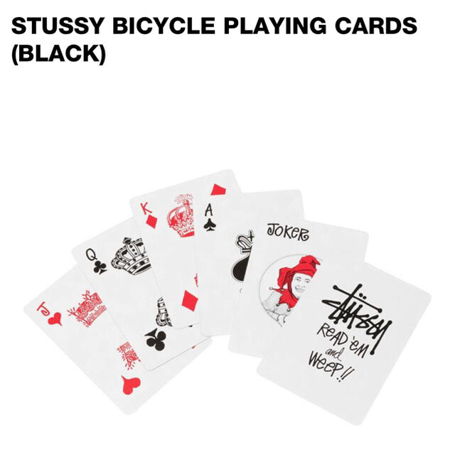 STUSSY(ステューシー)のSTUSSY BICYCLE PLAYING CARDS トランプ メンズのファッション小物(その他)の商品写真