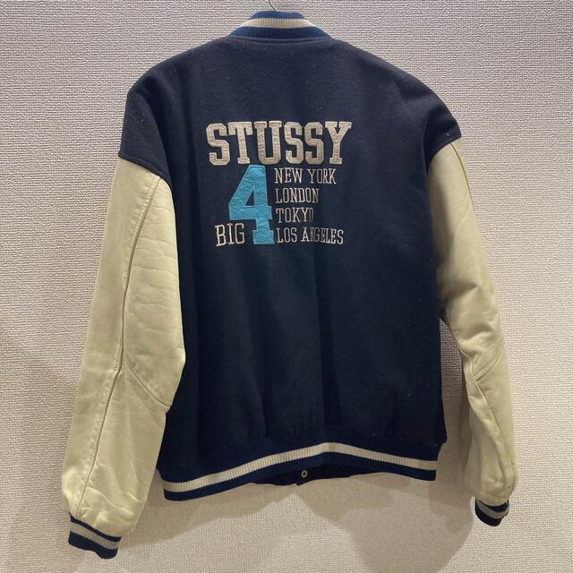 【レア】90's OLD STUSSY BIG4 スタジャン