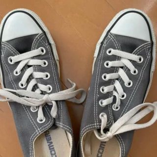 コンバース(CONVERSE)のconverse グレー　23.5-24(スニーカー)