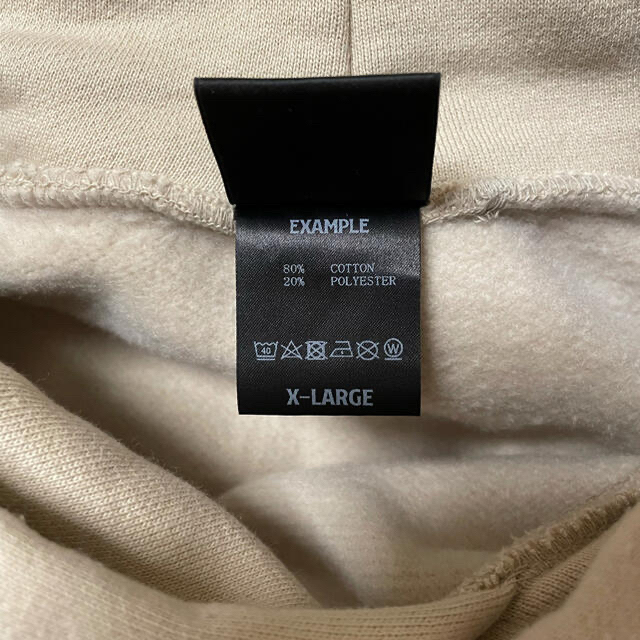 GOD BLESS YOU HOODIE BEIGE XL ベージュ+おまけ メンズのトップス(パーカー)の商品写真