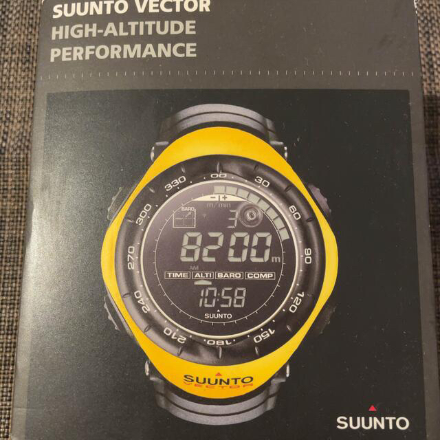 スント SUUNTO ベクター 人気のイエロー スント SUUNTO ベクター 人気のイエロー