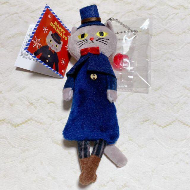 KALDI(カルディ)の【ご購入予定あり　カルディ　2021 クリスマスくたくたネコちゃん　2種 エンタメ/ホビーのおもちゃ/ぬいぐるみ(ぬいぐるみ)の商品写真