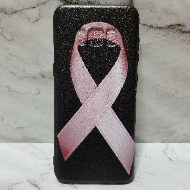 Galaxy(ギャラクシー)のGalaxy S8♥︎pink ribbon soft case♥︎ スマホ/家電/カメラのスマホアクセサリー(Androidケース)の商品写真