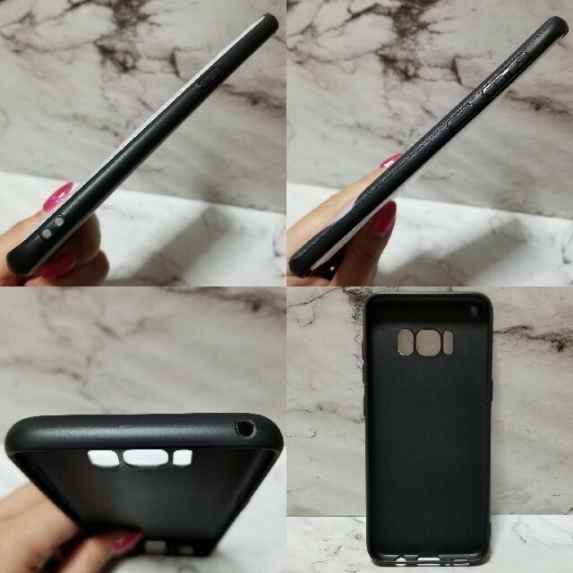 Galaxy(ギャラクシー)のGalaxy S8♥︎pink ribbon soft case♥︎ スマホ/家電/カメラのスマホアクセサリー(Androidケース)の商品写真