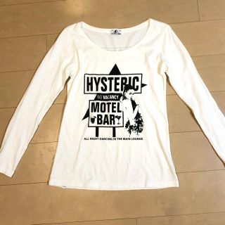 ヒステリックグラマー(HYSTERIC GLAMOUR)のヒステリックグラマー　白ロンT(Tシャツ(長袖/七分))