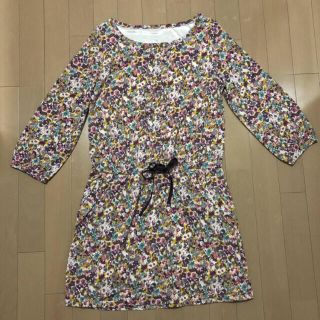 メイクレット(MAKELET)のメイクレット 花柄ワンピース 美品(ひざ丈ワンピース)