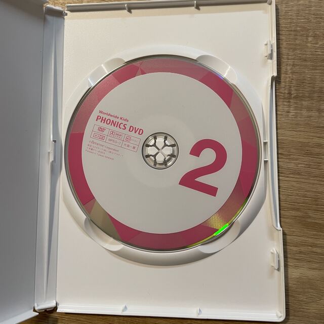 ワールドワイドキッズ　フォニックスDVD 1.2セット 2