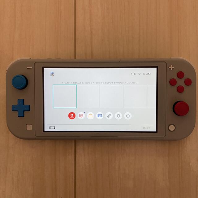 携帯用ゲーム機本体Nintendo Switch Lite ザシアン・ザマゼンタ