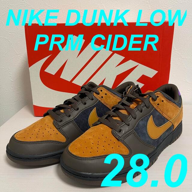 28.0 NIKE DUNK LOW PRM CIDER ダンク シードル