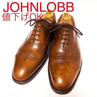 ジョンロブ(JOHN LOBB)の738.JOHNLOBB TOWCESTER パンチドキャップトゥ 6 1/2E(ドレス/ビジネス)