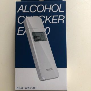 タニタ(TANITA)のタニタアルコールチェッカー ホワイト(アルコールグッズ)