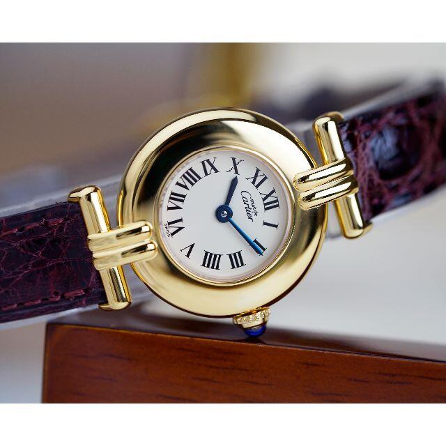 美品 カルティエ マスト コリゼ ローマン SM Cartier - 腕時計