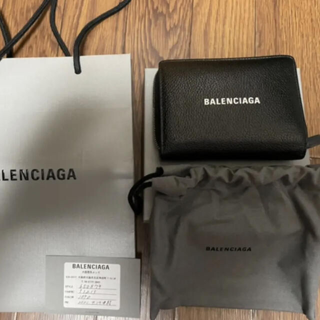 BALENCIAGA バレンシアガ二つ折り財布 【ラッピング不可】 www.toyotec.com