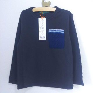クリフメイヤー(KRIFF MAYER)の新品　CUB by KRIFF MAYER  ニットポケット 長袖T 120㎝(Tシャツ/カットソー)
