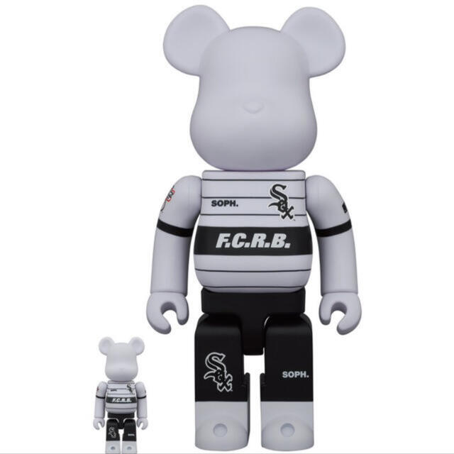 直販特別価格 BE@RBRICK F.C.R.B. ×MLB 400% 100% ベアブリック | umma.hu