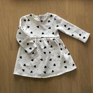 ザラキッズ(ZARA KIDS)のザラベイビー　裏起毛　ワンピース　98(ワンピース)