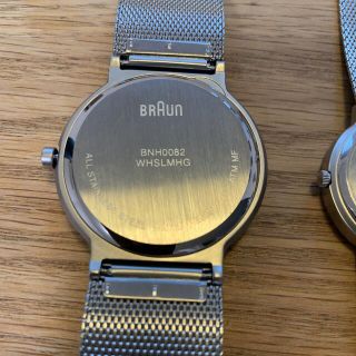 紫③ 【BRAUN/ZARA 腕時計 3つセット】ブラウン ステンレス ザラ | www
