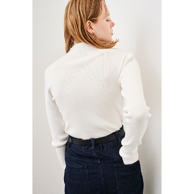 STUDIOUS(ステュディオス)の【新品】CLANE クラネ / H/N RIB KNIT TOPS レディースのトップス(ニット/セーター)の商品写真