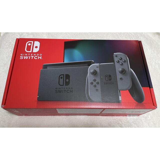 出産祝い  Nintendo Switch - 【印付】Nintendo Switch グレー 家庭用ゲーム機本体