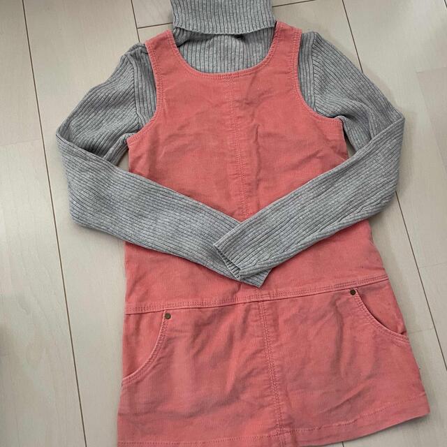 babyGAP(ベビーギャップ)のbaby GAPコーデュロイワンピース105サイズ キッズ/ベビー/マタニティのキッズ服女の子用(90cm~)(ワンピース)の商品写真