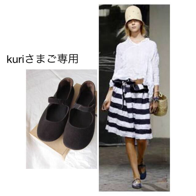 j.s Luxe購入 DANIELA GREGIS ワンストラップシューズ 大きい割引